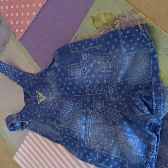 🌷5T, Oshkosh B'Gosh shortalls - Picture 4 of 4